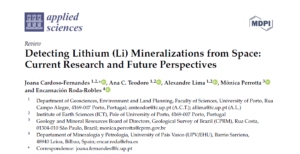 Détecter les minéraux du lithium (Li) de l'espace